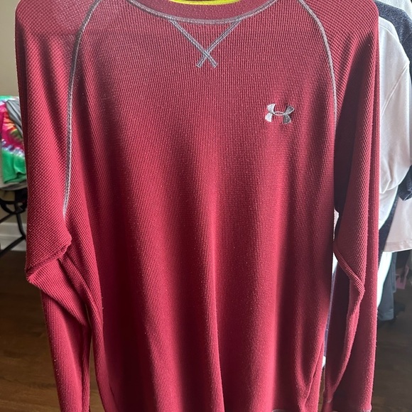 Under Armour Other - Under Armour Red Long Sleeve Shirt